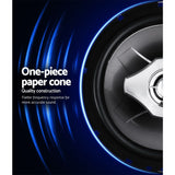 NNEDSZ Set of 2 6.5inch LED Light Car Speakers