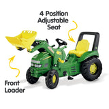 NNEDPE John Deere Kids Premium Ride on Tractor with Maxi Loader RT046638
