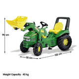 NNEDPE John Deere Kids Premium Ride on Tractor with Maxi Loader RT046638