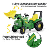 NNEDPE John Deere Kids Premium Ride on Tractor with Maxi Loader RT046638