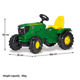NNEDPE John Deere Kids Ride on Tractor RT601066