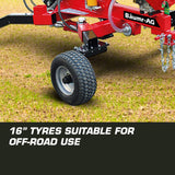 NNEMB 9HP Backhoe-Petrol Excavator 4-Stroke Hydraulic Bucket Towable