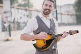 NNEKG Royale A Style Acoustic Mandolin Mahogany (Sunburst)
