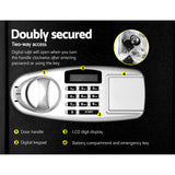 NNEDSZ Electronic Safe Digital Security Box Double Door LCD Display