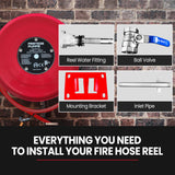 NNEMB Fire Hose Reel 36m x 19mm