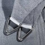 NNEDSZ 3 x 3 x 3m Triangle Shade Sail Cloth - Grey