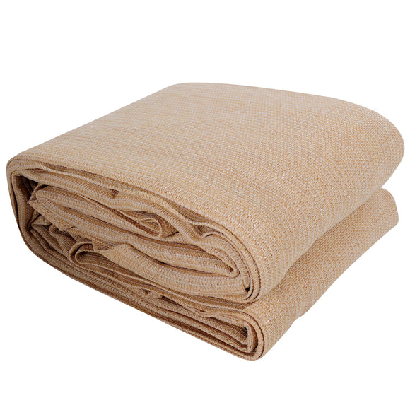 NNEDSZ 3 x 6m Rectangle Shade Sail Cloth - Sand Beige