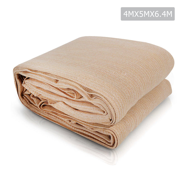 NNEDSZ 4 x 5 x 6.4m Triangle Shade Sail Cloth - Sand Beige