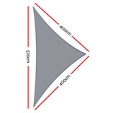 NNEDSZ Sun Shade Sail Cloth Shadecloth Rectangle Canopy 280gsm 4x4x5.7m