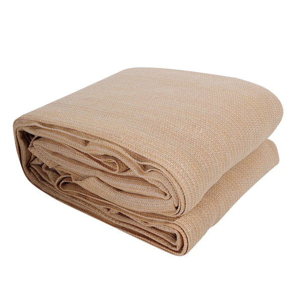 NNEDSZ 3x4m Shade Sail Sun Shadecloth Canopy 280gsm Sand