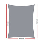 NNEDSZ Sun Shade Sail Cloth Canopy Shadecloth Awning Outdoor Rectangle 280gsm