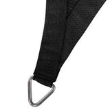 NNEDSZ 4x6m Shade Sail Sun Shadecloth 280gsm Black