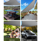 NNEDSZ Sun Shade Sail Cloth Shadecloth Outdoor Canopy Rectangle 280gsm 4x6m