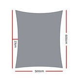 NNEDSZ Sun Shade Sail Cloth Shadecloth Outdoor Canopy Rectangle 280gsm 5x6m
