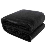 NNEDSZ 6x8m Shade Sail Sun Shadecloth 280gsm Black