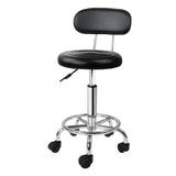 NNEDSZ Salon Stool Swivel Chair Backrest Barber Hairdressing Hydraulic Height