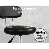 NNEDSZ Salon Stool Swivel Chair Backrest Barber Hairdressing Hydraulic Height