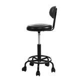 NNEDSZ 2X Salon Stool Swivel Backrest Chair Barber Hairdressing Hydraulic Lift
