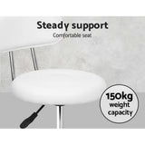 NNEDSZ Salon Stool Swivel Barber Chair Backrest Hairdressing Hydraulic Height
