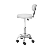 NNEDSZ 2X Saddle Salon Stool Swivel Backrest Chair Barber Chair Hydraulic Lift