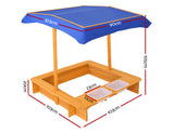 NNEDSZ Outdoor Canopy Sand Pit