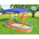 NNEDSZ Boat-shaped Canopy Sand Pit