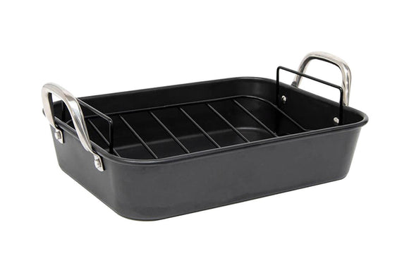 NNEKG Salt & Pepper Forte IQ Developed Roaster (34 x 26 x 12.5cm)