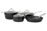 NNEKG Salt & Pepper Tan Ium Cookware Set (5 Pieces)