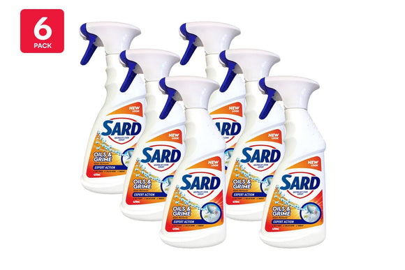 NNEKG Sard Oily & Greasy Spray 420ml Pack of 6