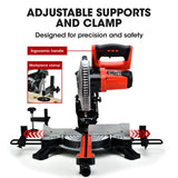 NNEMB 210mm Sliding Compound Mitre Drop Saw