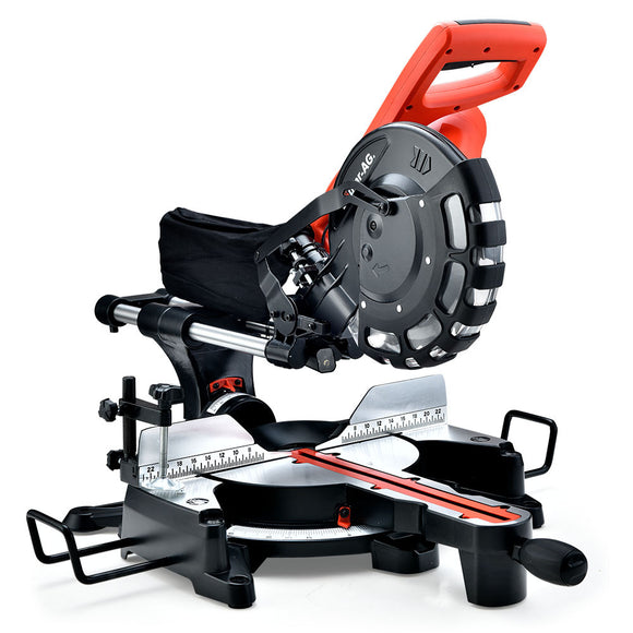 NNEMB 254mm Dual Bevel Sliding Compound Mitre Drop Saw