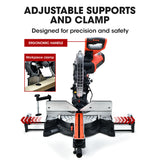NNEMB 305mm Dual Bevel Sliding Compound Mitre Drop Saw