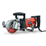 NNEMB 125mm Wall Chaser with Dual Handles-Wet Cutting System-4 Diamond Blades-Adjustable Depth