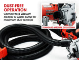 NNEMB 125mm Wall Chaser with Dual Handles-Wet Cutting System-4 Diamond Blades-Adjustable Depth