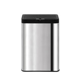 NNEDSZ Stainless Steel Sensor Bin Rubbish Trash Bins Motion Automatic Touch Free 50L