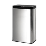 NNEDSZ Stainless Steel Sensor Bin Rubbish Trash Bins Motion Automatic Touch Free 70L