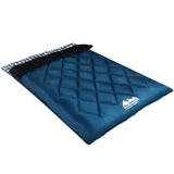 NNEDSZ Sleeping Bag Bags Double Camping Hiking -10°C to 15°C Tent Winter Thermal Navy