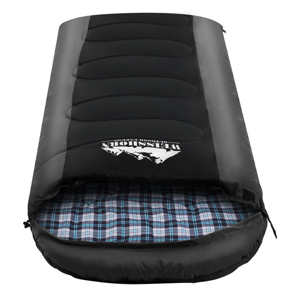 NNEDSZ Sleeping Bag Bags Single Camping Hiking -20°C to 10°C Tent Winter Thermal Grey