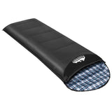 NNEDSZ Sleeping Bag Single Camping Hiking Winter Thermal Grey
