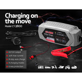 NNEDSZ Battery Charger 3.5A 12V 6V Automatic SLA AGM Car Truck Boat Motorcycle Caravan