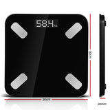 NNEDSZ Electronic Digital Bathroom Body Fat Scale Scales Bluetooth 180KG BMI