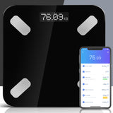 NNEDSZ Electronic Digital Bathroom Body Fat Scale Scales Bluetooth 180KG BMI