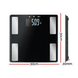 NNEDSZ Electronic Digital Bathroom Scales Body Fat Scale Bluetooth Weight 180KG