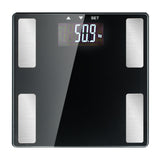 NNEDSZ Electronic Digital Bathroom Scales Body Fat Scale Bluetooth Weight 180KG