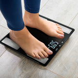 NNEDSZ Electronic Digital Bathroom Scales Body Fat Scale Bluetooth Weight 180KG