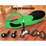 NNEDSZ Kids Ride On Swing Car  -Green