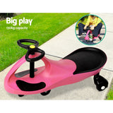 NNEDSZ Kids Ride On Swing Car  - Pink