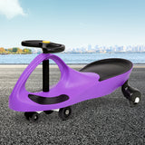 NNEDSZ Kids Ride On Swing Car - Purple