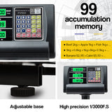 NNEMB 300KG Commercial Electronic Digital Platform Market Postal Scales