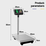 NNEMB 300KG Commercial Electronic Digital Platform Market Postal Scales